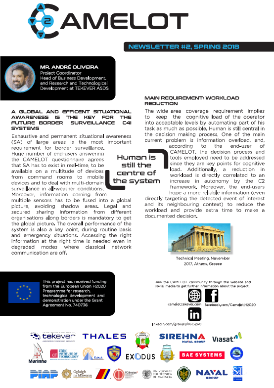 camelot spring 2018 newsletter